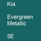 Preview: Kia, Evergreen Metallic, 5E.